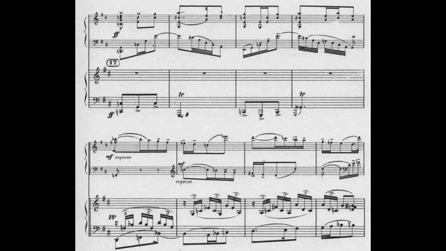Eugène Ysaÿe - Poème-Nocturne for Violin, 'Cello and Orchestra, Op. 29 [Score-Video] смотреть онлайн