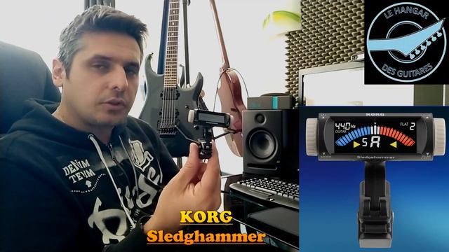 Test Accordeur KORG Sledgehammer