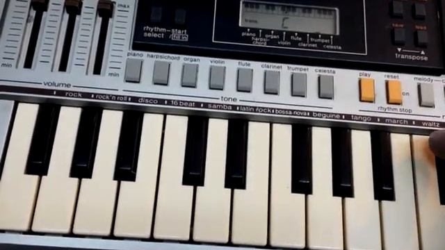 CASIO PT-50 смотреть онлайн