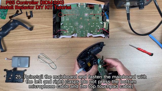PS5 Controller (BDM-020) | Besavior DIY KIT Installation Tutorial смотреть онлайн