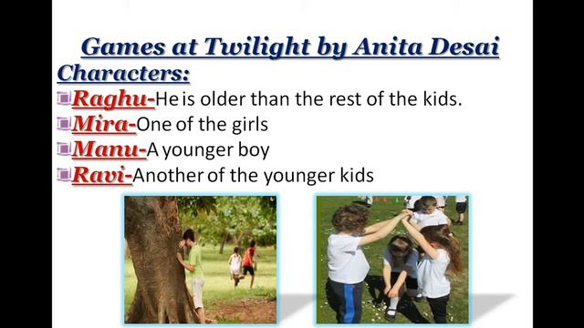 Games at Twilight by Anita Desai смотреть онлайн