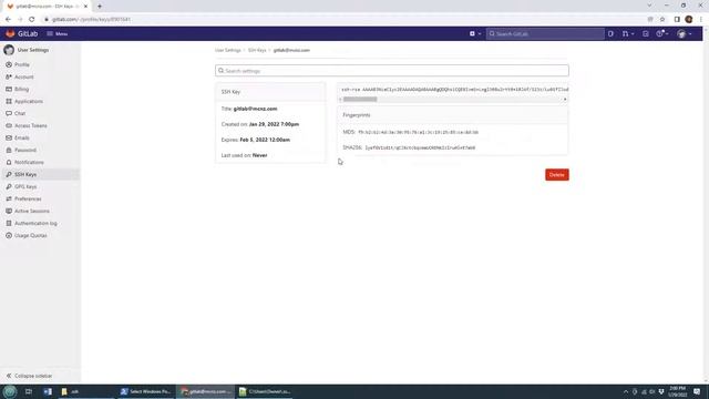 Create and Configure GitLab SSH Keys смотреть онлайн
