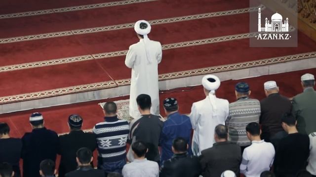 Намаз в Центральной мечети г Алматы смотреть онлайн