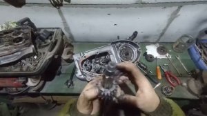 Разбор двигателя иж планета 5 разборка мотора