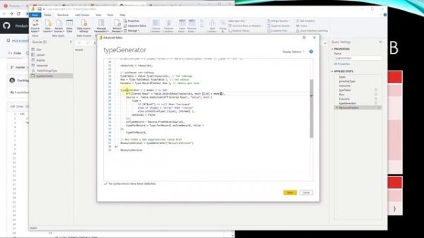 Рекурсия в Power Query на примере динамического создания типов таблиц. API в Power Query часть 3.2