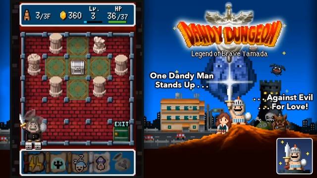 LA QUE ME VA A LIAR EL FARAON!? - DANDY DUNGEON: Legends of Brave Yamada #04 смотреть онлайн