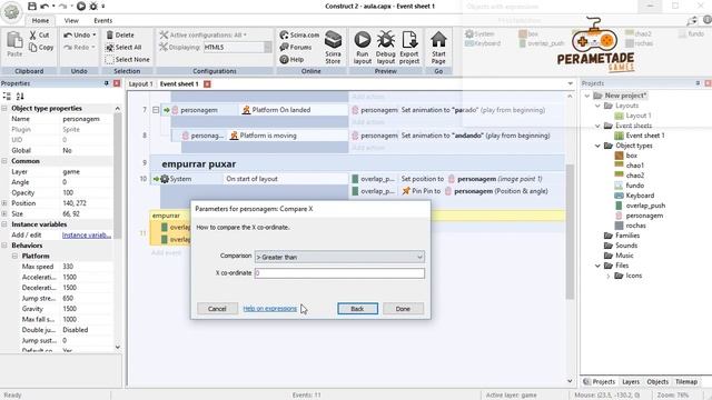 Construct 2 puxar e empurrar objetos para puzzle em plataforma - push and pull смотреть онлайн