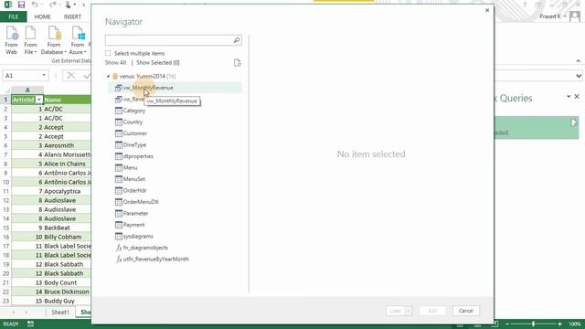 สอน Excel: การดึงข้อมูลจากตารางใน SQL Server ด้วย Power Query มายัง Excel смотреть онлайн