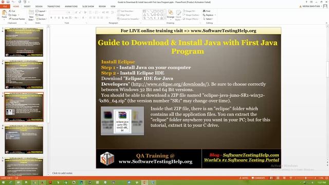 Download, Install Java & Eclipse IDE (Tutorial #1 - Part 3) смотреть онлайн