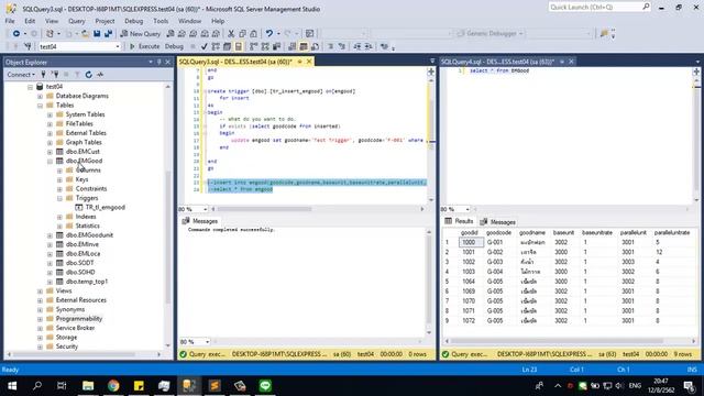 การเขียน Trigger SQL Server 2017 смотреть онлайн