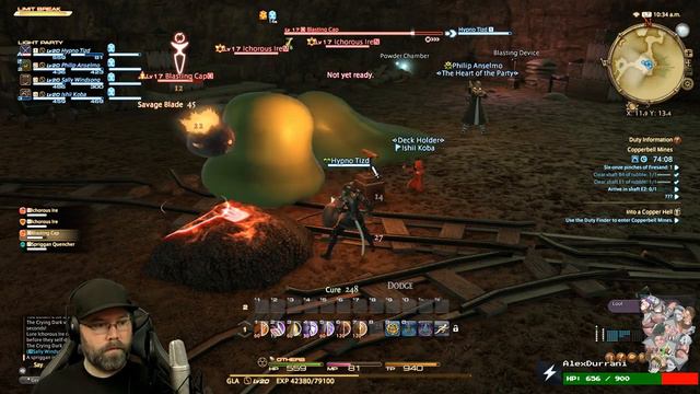 Final Fantasy XIV - Gladiator Leveling - Day 5 смотреть онлайн