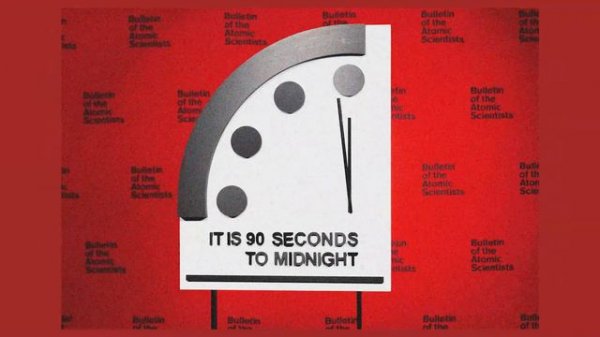 The Doomsday Clock explained in 2023 (Nuclear War/Climate Change) #doomsdayclock #physics #nature