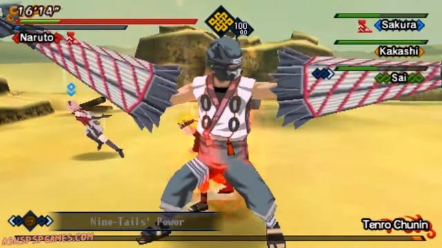 Naruto Shippuden: Kizuna Drive - PSP - Ch. #02. To Ishikiri Desert! [2/2] смотреть онлайн