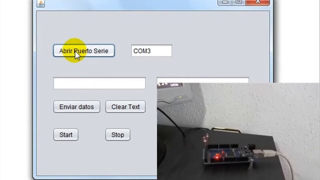 Arduino SerialPort made in Java смотреть онлайн