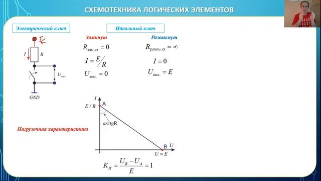 Реализация логических элементов в цифровой электронике.  Комбинационные устройства.