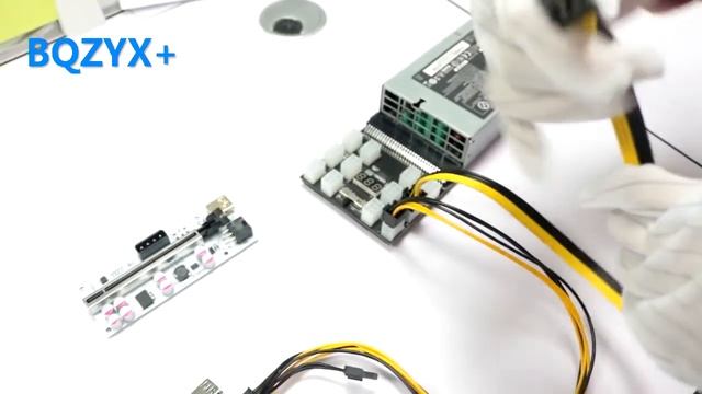 Power Supply Breakout Board Adapter With 12 PCS ATX 6Pin Power Connector смотреть онлайн
