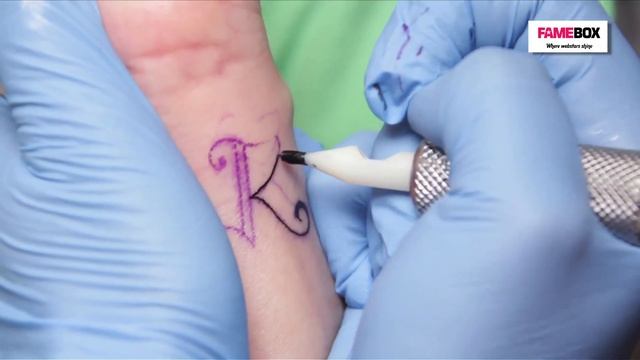 Outline Basic Permanent Tattoo | Insane Nails and Tattoos смотреть онлайн