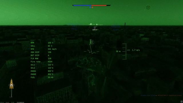 The real Night Hunter! Lucky Mi-28N Night Hunting 10 Kill round - War Thunder смотреть онлайн