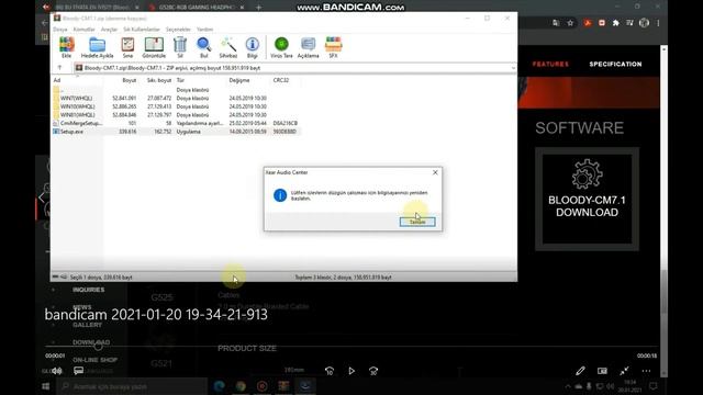 Bloody G528C Driver Kurulumu