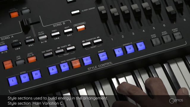 Slow'n'Swingin' Dance Style sections used to build energy in the arrangement. Yamaha Genos смотреть онлайн