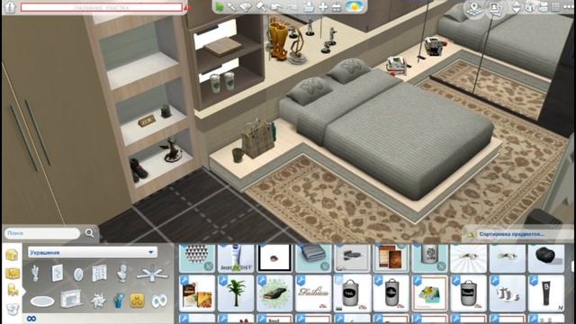 The Sims4. Строительство загородного, богатого(в моём представлении) дома. смотреть онлайн