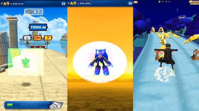 Sonic Dash Endless Runner - Boscage Maze Sonic vs Sonic.exe vs Wednesday Addams Run Gameplay Androi смотреть онлайн