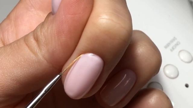 Маникюр на себе | Левая рука в деле | Самый простой дизайн смотреть онлайн