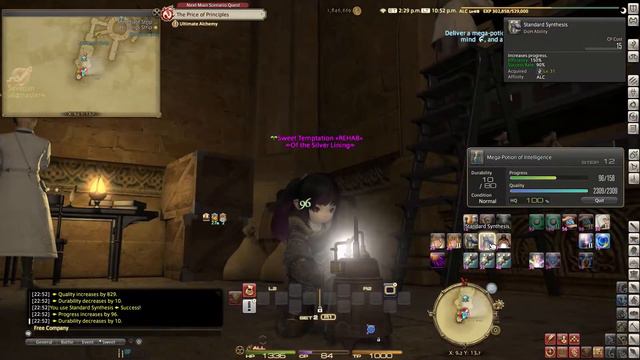 FFXIV Alchemist Class Quest Level 45 ~ A Realm Reborn ~ Ultimate Alchemy смотреть онлайн