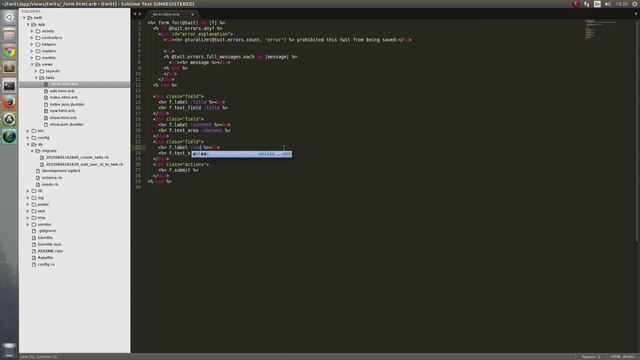 Ruby on Rails: миграции, добавление поля в базу данных смотреть онлайн