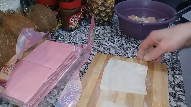 Очень вкусные конвертики с куринным филе/Конвертики из слоенного теста смотреть онлайн