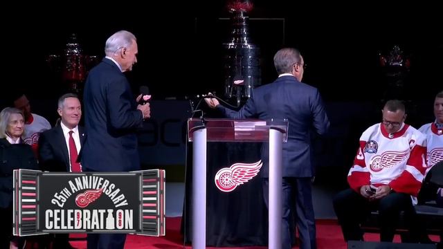 Complete 1997 Stanley Cup anniversary ceremony смотреть онлайн