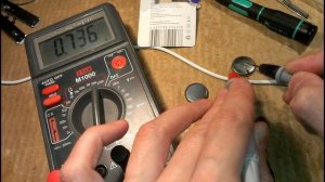 CR2032\3V ~ тест на КЗ ~ новая VS старая