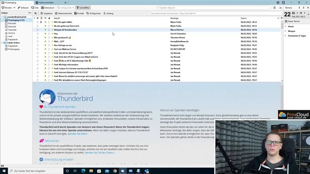 Mailserver #8 - Mailcow Outlook, Thunderbird, iPhone, Android Integration смотреть онлайн