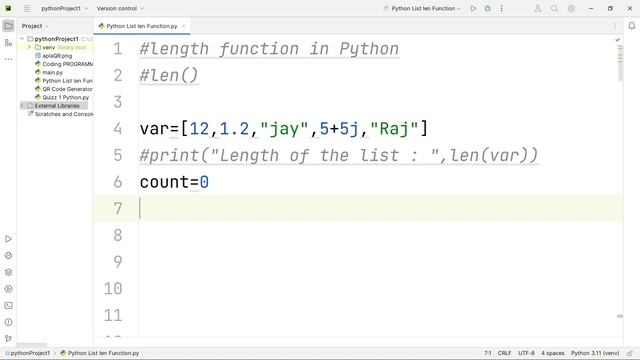 Length of the List in Python | List in Python Tutorial 04 | Code Marathi смотреть онлайн