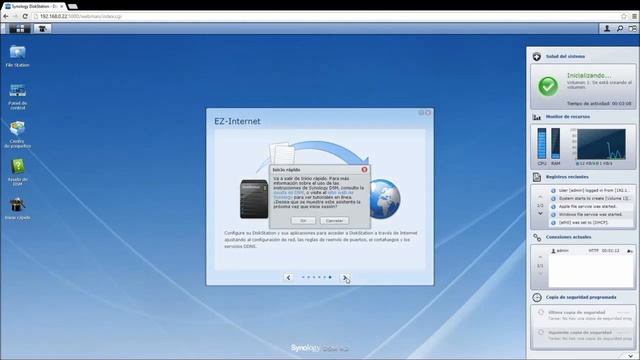 Synology DSM 4.2 installation and preview смотреть онлайн