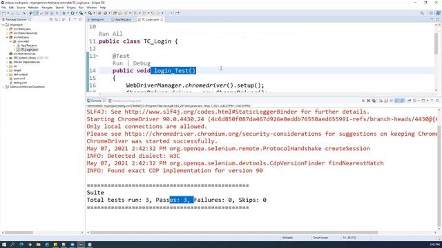 Part 3 | Apache Maven Tutorial | Selenium with maven Project | Maven Surefire Plugin | Maven Report смотреть онлайн