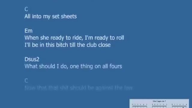 Milow - Ayo Technology Guitar chords and lyrics смотреть онлайн