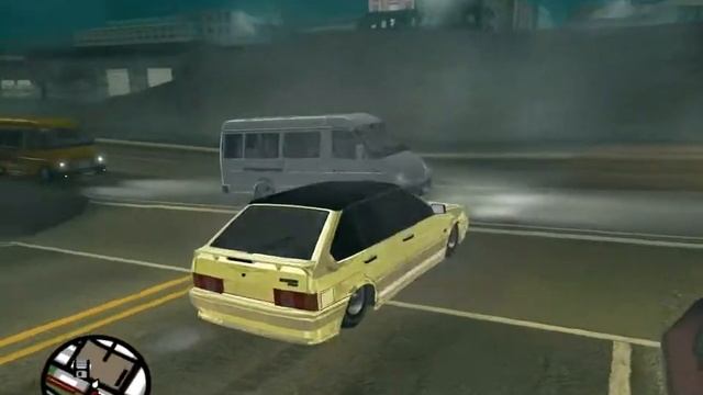 GTA SAN Заниженная Лада 2114 смотреть онлайн