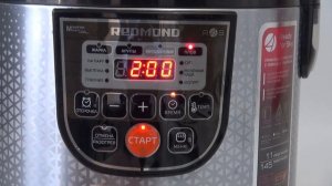 Мультиварка REDMOND SkyCooker M222S  Обзор и инструкция