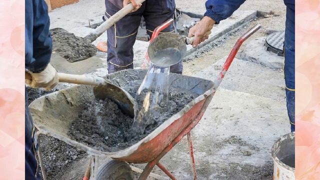 Без лопаты замешивать бетон гораздо легче! - мелочь, которая облегчает строительные работы