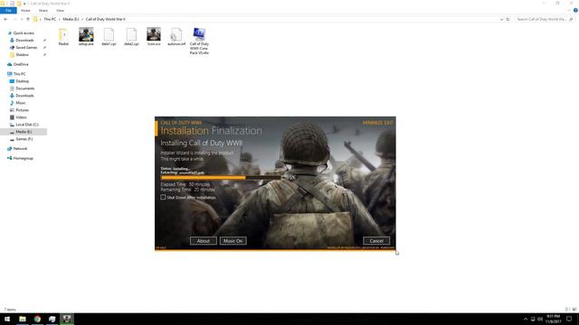 How to Install Call of Duty World War 2 Repack Corepack_V0 on Windows 10 PRO X64 смотреть онлайн