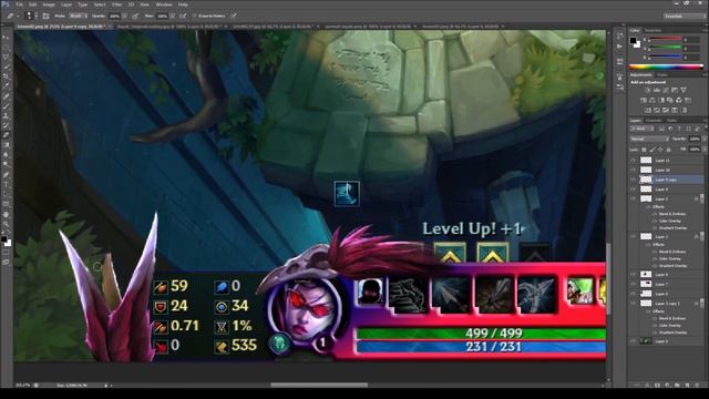 League of Legends Xayah Overlay Speed Art IM BACK! смотреть онлайн