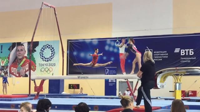 Шакирова Урсула - (ПФО) - Бревно - МС - Russian Junior Championships 2021 смотреть онлайн