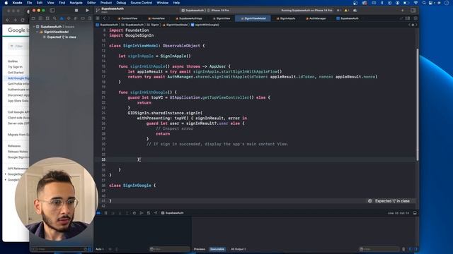 Sign in with Google using Supabase | Supabase Swift Series #2 смотреть онлайн