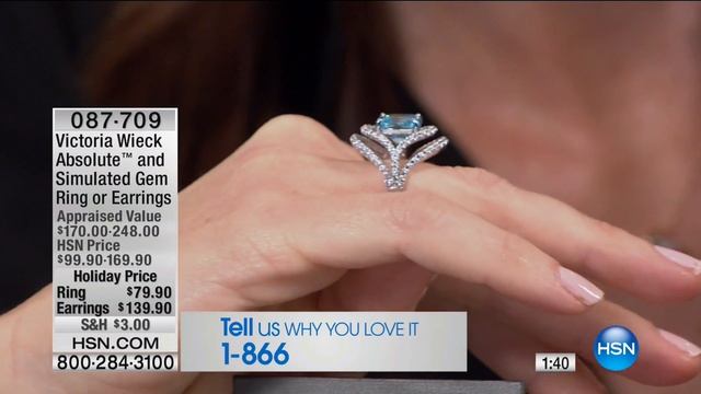 HSN | HSN Today: Victoria Wieck Absolute Jewelry 10.06.2016 - 08 AM смотреть онлайн