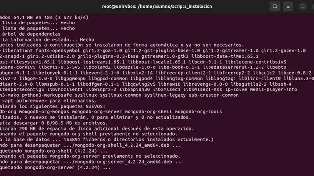 Ejecución de Script de Instalacion de MongoDB смотреть онлайн