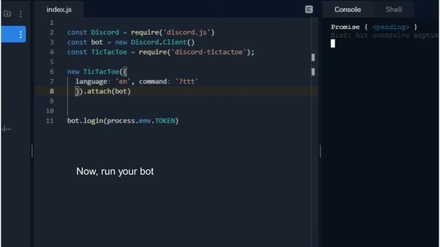 Discord JS V12 | Tic Tac Toe Command смотреть онлайн