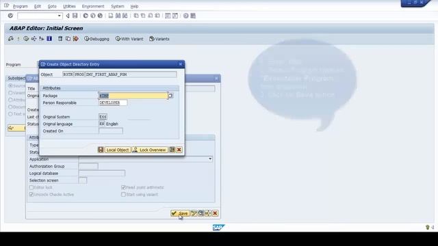 How to Create Simple SAP ABAP Program смотреть онлайн