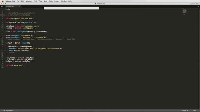 Grocery CRUD Enterprise Installation with composer смотреть онлайн
