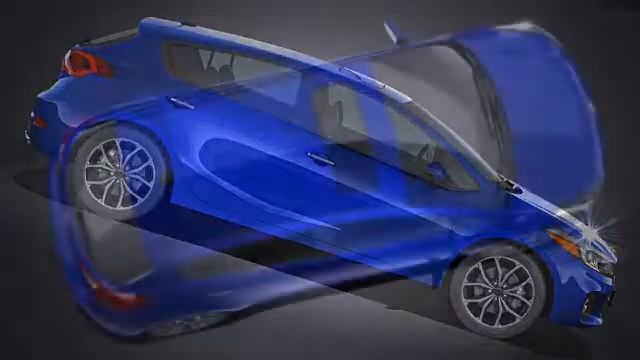3D Model Kia Forte5 2017 at 3DExport.com смотреть онлайн